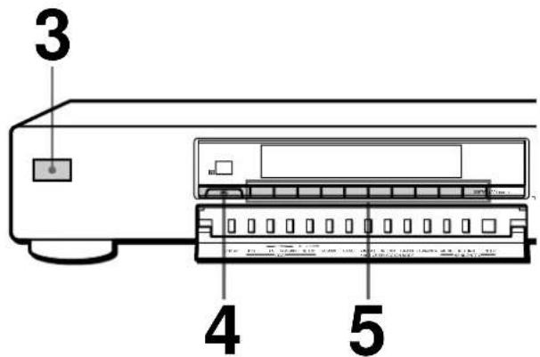 SONY STSB920 - Réception des stations préregliées - 1