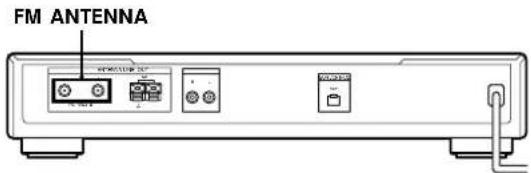 SONY STSB920 - Ligacoes da antenna FM - 1