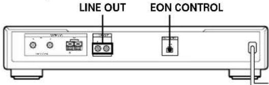 SONY STSB920 - Conexión a un amplificador - 1