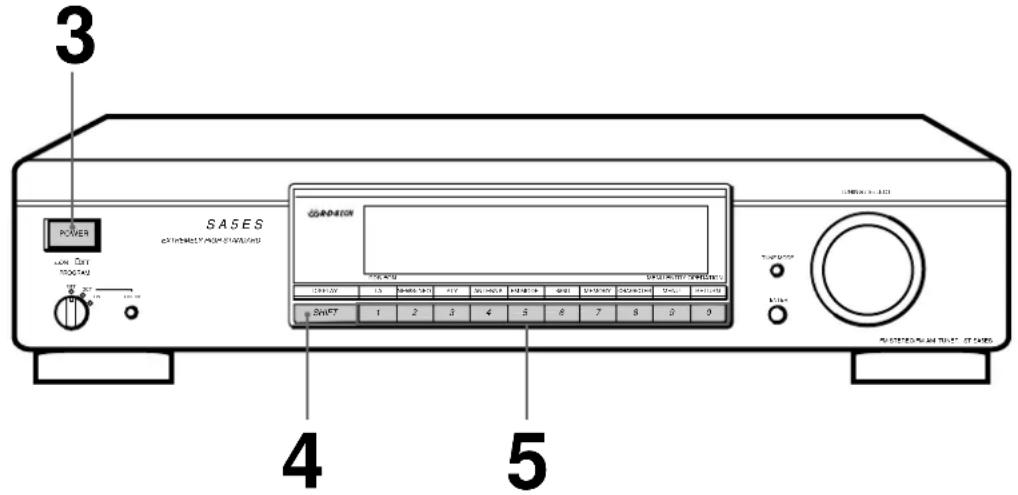 SONY STSA3ES - Recepión de emisoras memorizadas - 1