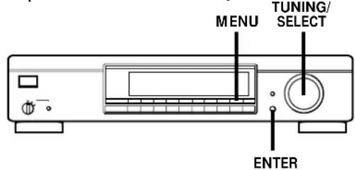 SONY STSA3ES - Ajuste do nível de gravacao (Tom de Calibragem) (somente no ST-SA5ES) - 1