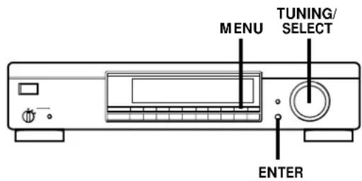 SONY STSA3ES - Adjusting the Recording Level (Calibration Tone) (ST-SA5ES only) - 1