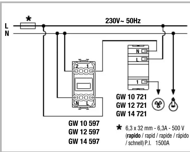 Gewiss GW12597 - 11
