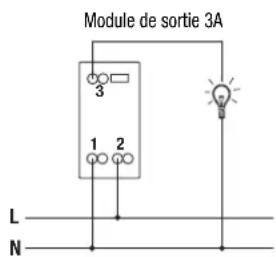 Gewiss GW12821 - Fonctionnement temporisé - 1