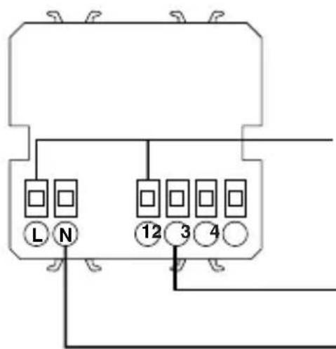 Gewiss GW14716 - Connection diagrams - 1