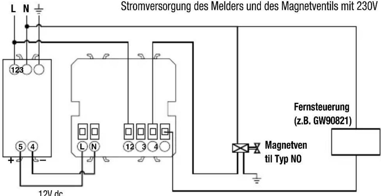 Gewiss GW14716 - Mit Magnetventil NO - 1