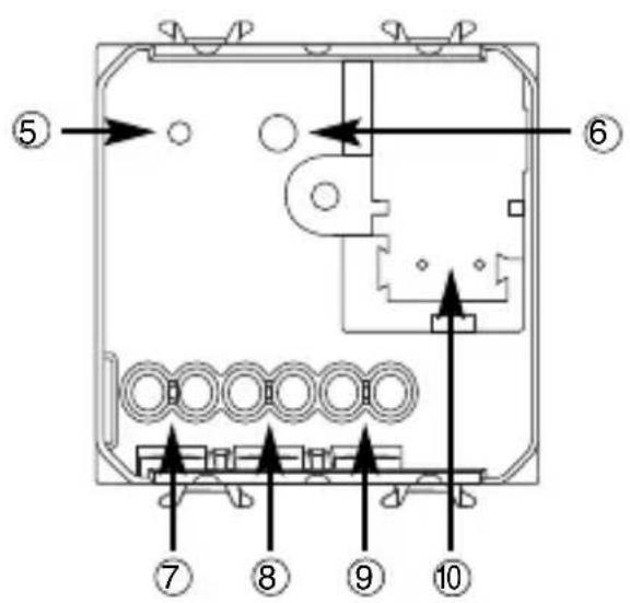 Gewiss GW14797 - Attuatore commande motore 1 canale 6A KNX - 4