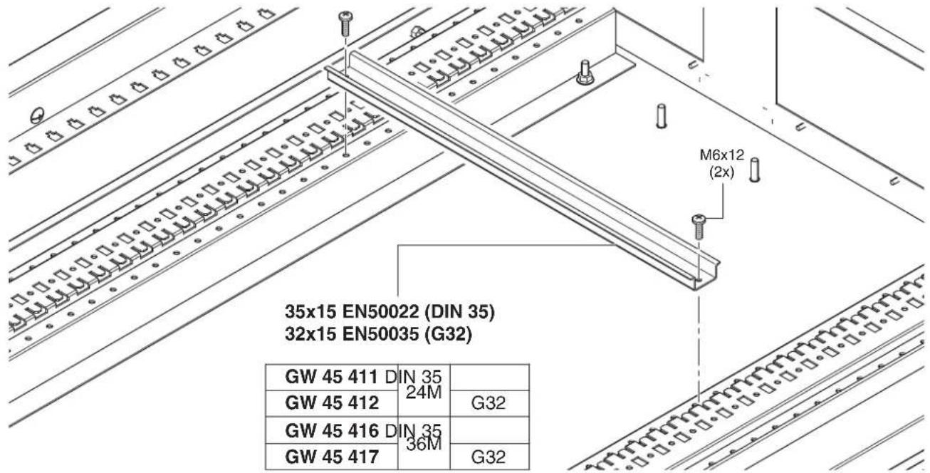 Gewiss GW45054 - MONTAGGIOPROFILATIDINSUTELAIO - INSTALLINGHDINSECTIONSONTHEFRAME - 1