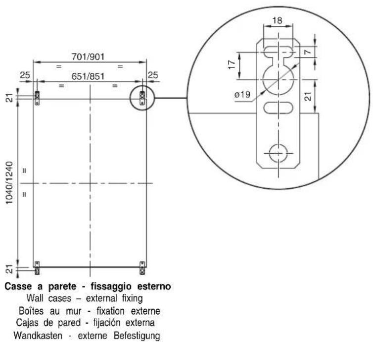 Gewiss GW45057 - MONTAGGIOZOCCOLO - ASSEMBLY OF BLOCK MOUNT - MONTAGE DU SOCLE - MONTAJE ZÓCALO - MONTAGE DER SOCKET - 9
