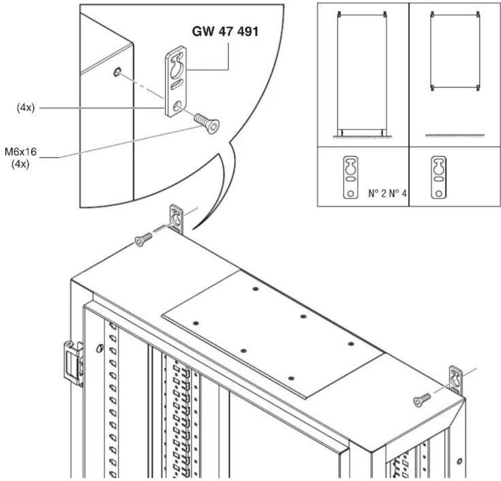 Gewiss GW45058 - MONTAGGIOZOCCOLO - ASSEMBLY OF BLOCK MOUNT - MONTAGE DU SOCLE - MONTAJE ZOCALO - MONTAGE DER SOCKEL - 7