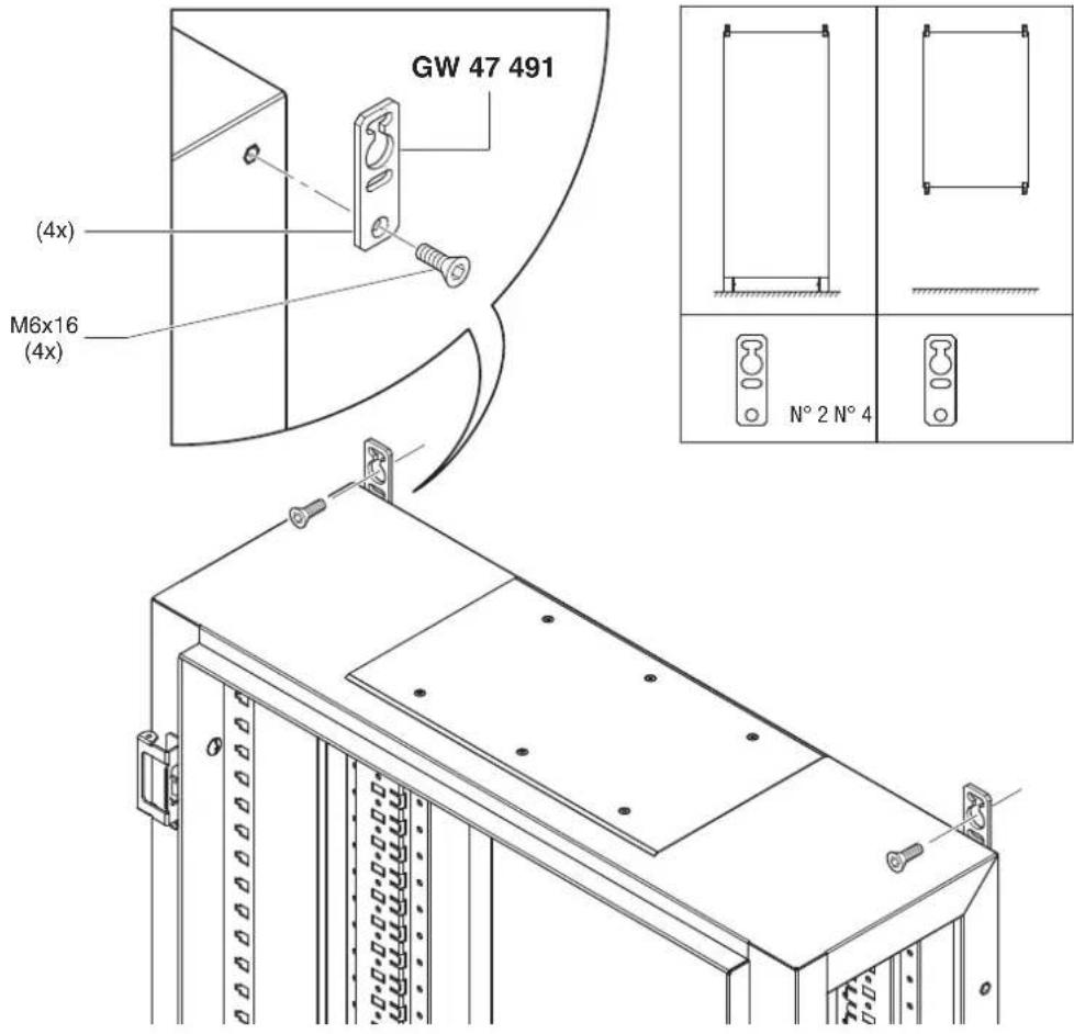 Gewiss GW45059 - MONTAGGIOZOCCOLO - ASSEMBLY OF BLOCK MOUNT - MONTAGE DU SOCLE - MONTAJE ZÓCALO - MONTAGE DER SOCKET - 7