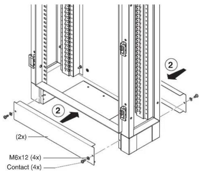 Gewiss GW45059 - MONTAGGIOZOCCOLO - ASSEMBLY OF BLOCK MOUNT - MONTAGE DU SOCLE - MONTAJE ZÓCALO - MONTAGE DER SOCKET - 3