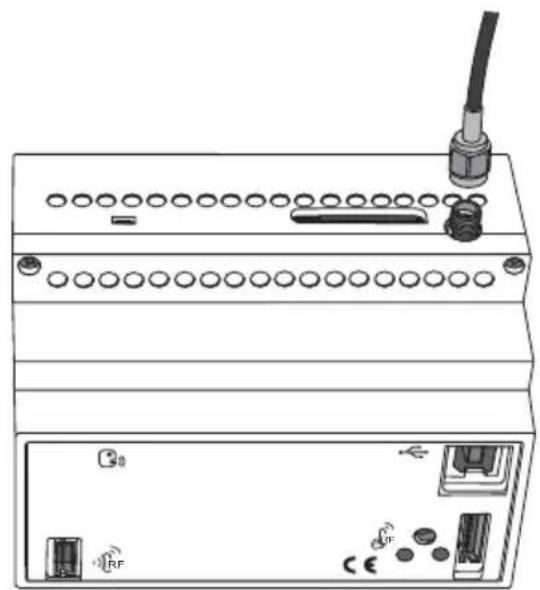 Gewiss GW90821 - Aerial position and connection - 1