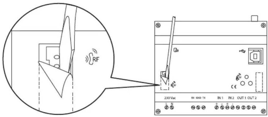 Gewiss GW90821 - ANSCHLUSS DER SCHRITTSTELLEN - 1