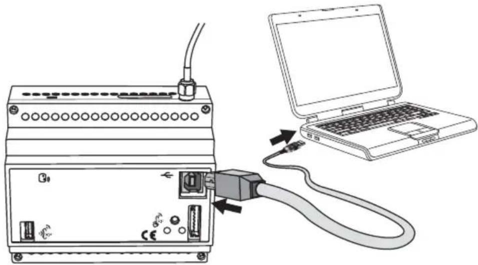 Gewiss GW90821 - CONEXION PC - INDICADOR REMOTO - 1