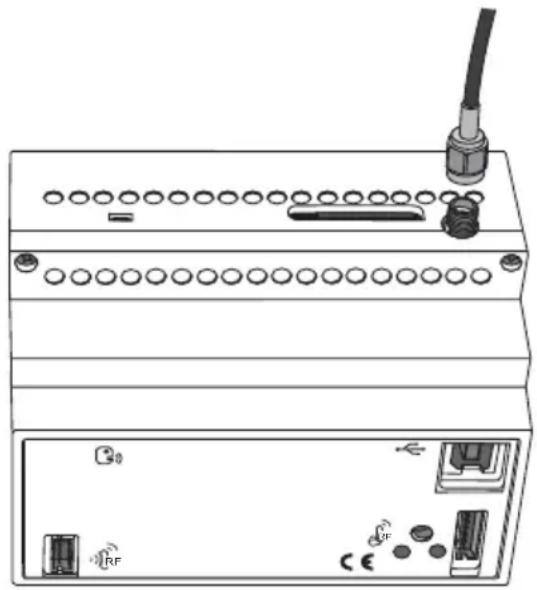Gewiss GW90821 - Posizionamento e connessione antenna - 1