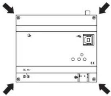 Gewiss GW90815 - INSERTING THE BATTERIES - 1