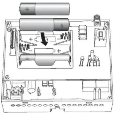 Gewiss GW90815 - INTRODUCCIÓN BATERÍAS - 2
