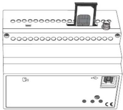 Gewiss GW90815 - Einsetzen der SIM - 1
