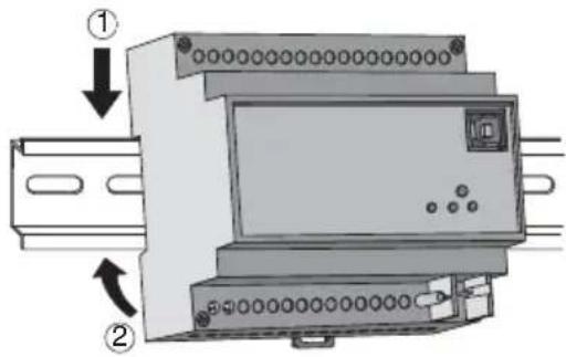 Gewiss GW90815 - FISSAGGIO SU GUIDA DIN - 1
