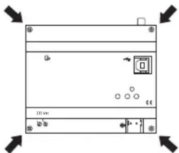 Gewiss GW90815 - EINSETZEN DER BATTERIEN - 1