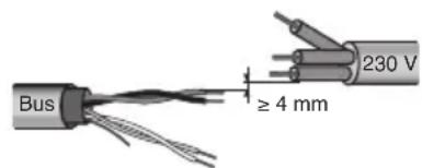 Gewiss GW90861 - Advertencias para la instalacion KNX/EIB - 1