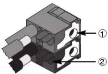 Gewiss GW90861 - ATTENTION: débrancher la tension de secteur avant de connecter le dispositif au secteur ! - 1