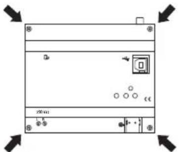 Gewiss GW90861 - INSERTION DES PILES - 1