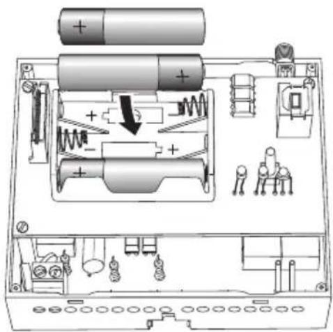 Gewiss GW90861 - EINSETZEN DER BATTERIEN - 2