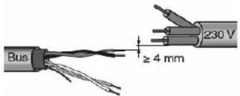 Gewiss GW90881 - Advertencias para la instalacion KNX/EIB - 1