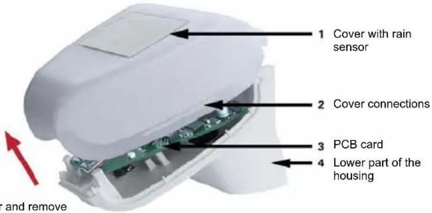 Gewiss GW90883 - Pre-arrangement of the sensor - 1