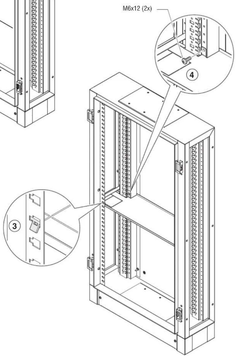 Gewiss GW45453 - MONTAGGIO SEPARATORE ORIZZONTALE: GW 45 453 - GW 45 454 - 2