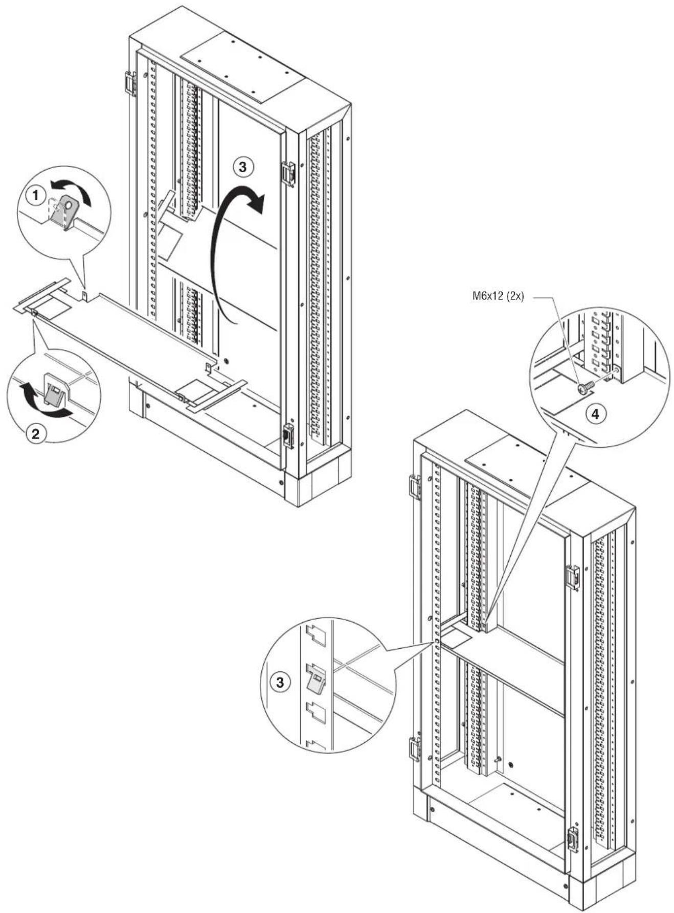 Gewiss GW45477 - MONTAGGIO SEPARATORE ORIZZONTALE: GW 45 453 - GW 45 454 - 1