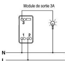 Gewiss GW20981 - Fonctionnement temporisé - 1