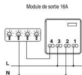 Gewiss GW20981 - Fonctionnement temporisé - 2
