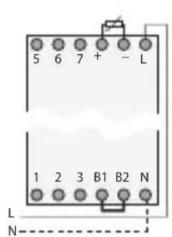 Gewiss GW96891 - Esquema de conexión - 3