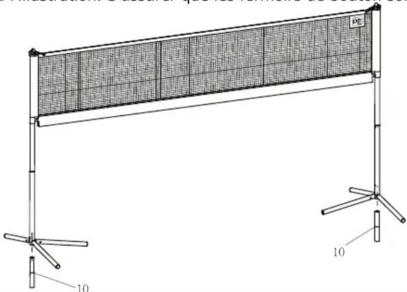 EXIT MultiSport Net 3000 - Components / Komponenten / Onderdelen / Composants - 15