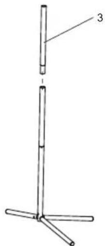 EXIT MultiSport Net 3000 - Components / Komponenten / Onderdelen / Composants - 9