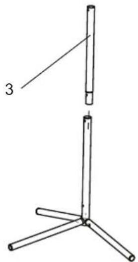 EXIT MultiSport Net 3000 - Components / Komponenten / Onderdelen / Composants - 8