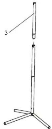 EXIT MultiSport Net 3000 - Components / Komponenten / Onderdelen / Composants - 10