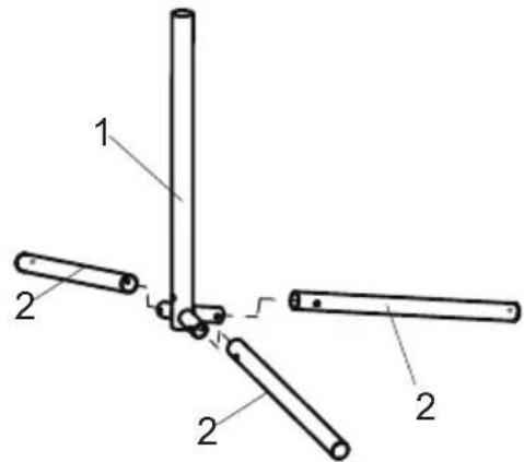 EXIT MultiSport Net 3000 - Components / Komponenten / Onderdelen / Composants - 6