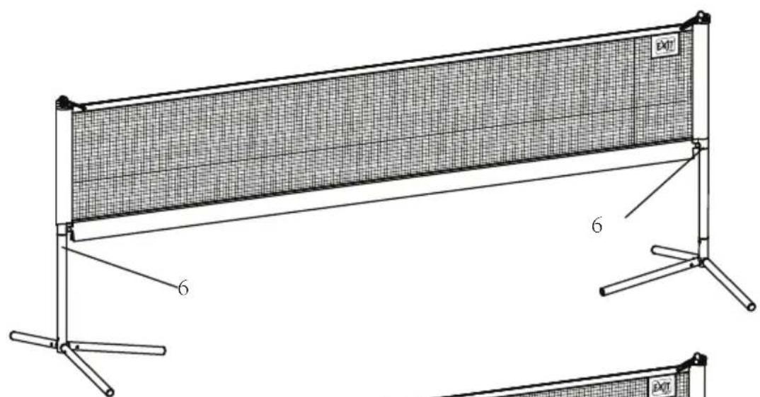 EXIT MultiSport Net 3000 - Components / Komponenten / Onderdelen / Composants - 17