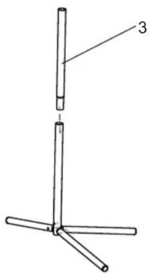 EXIT MultiSport Net 3000 - Components / Komponenten / Onderdelen / Composants - 7