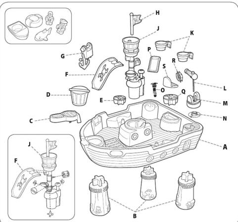 Little Tikes Anchors Away Pirate Ship - 5