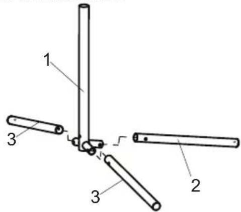 EXIT MultiSport Net 5000 - Components / Komponenten / Onderdelen / Composants - 8