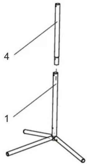 EXIT MultiSport Net 5000 - Components / Komponenten / Onderdelen / Composants - 10