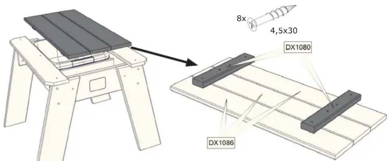 EXIT Aksent Sand and Watertable M - Step 6 / Schritt 6 / Stap 6 / Étape 6 - 2