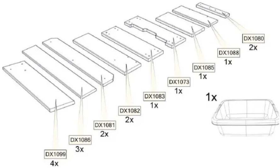 EXIT Aksent Sand and Watertable M - Assembly / Montage / Montage / L'assemblage - 1