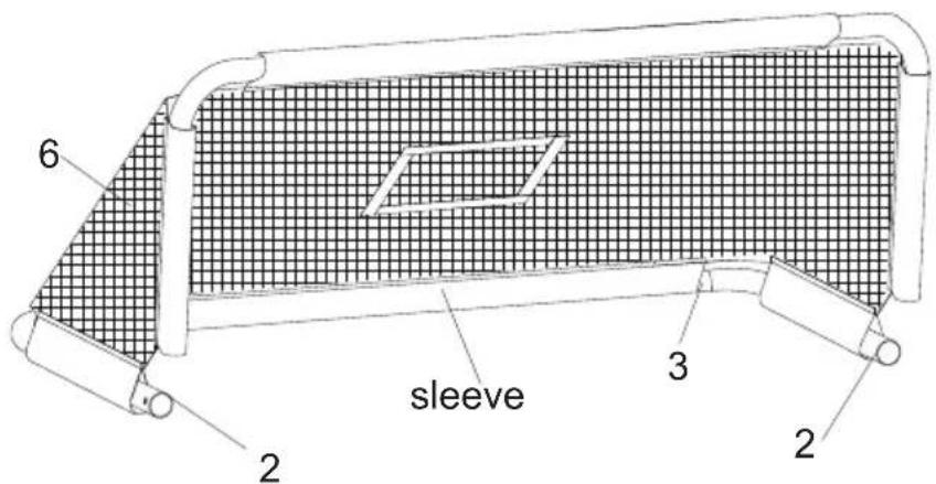 EXIT Pico Goal - Components / Komponenten / Onderdelen / Composants - 5