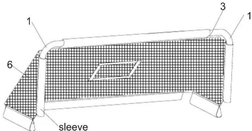 EXIT Pico Goal - Components / Komponenten / Onderdelen / Composants - 3